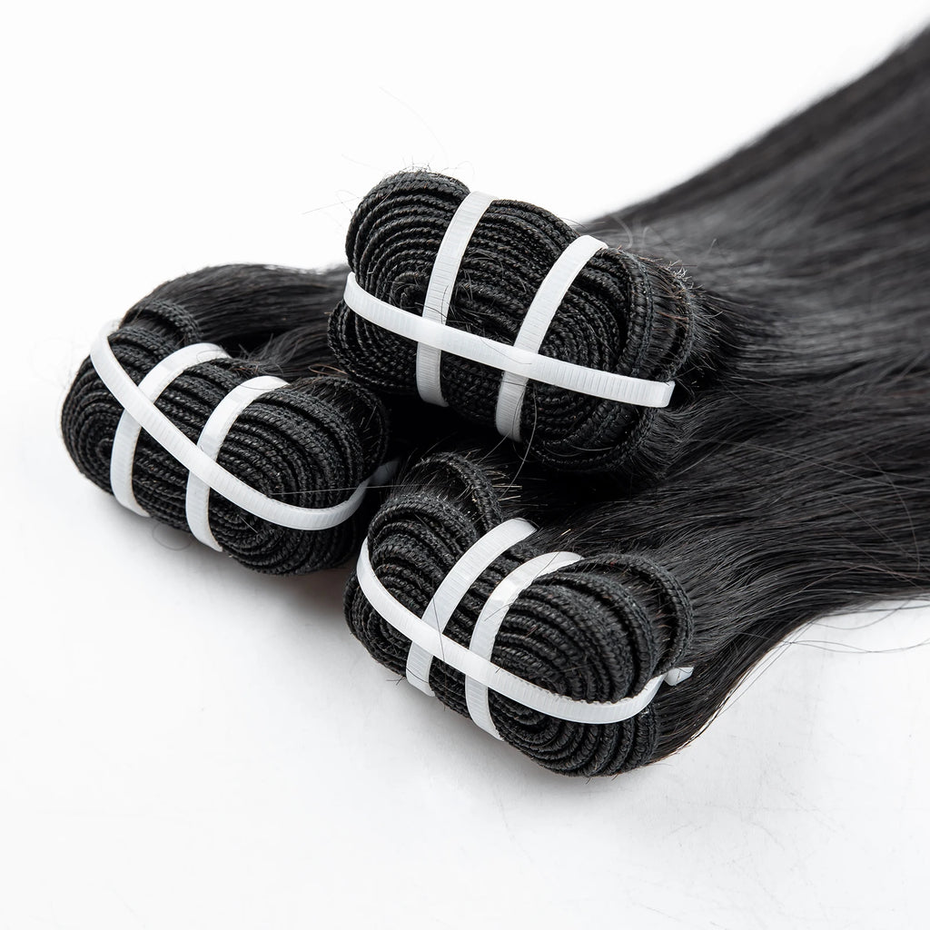 16A Double Drawn Raw Vietnamese Bone Straight Human Hair Bundles 22 24 26inch 100% Unprocessed Raw Virgin Hair Bundle Extensions