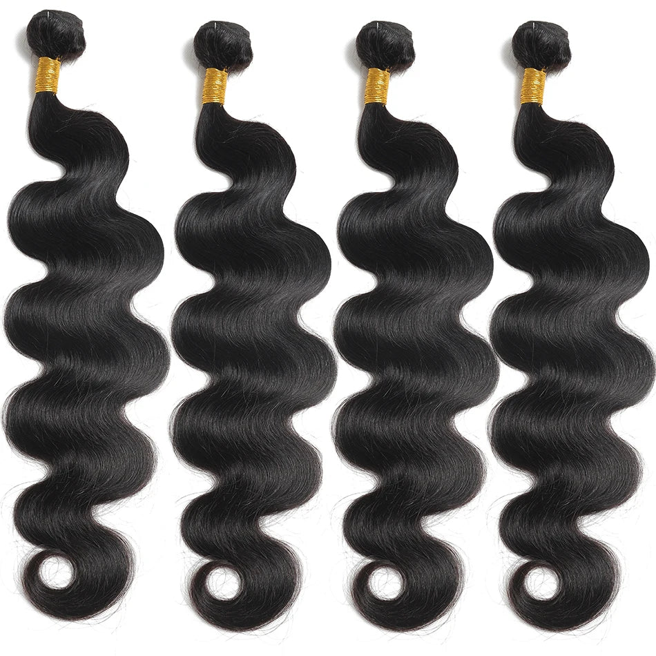 12A Raw Indian Body Wave Human Hair Bundles 100% Unprocessed Remy Hair Weave Extensions 1/3/4 pcs Wholesale Cheap Price Natural