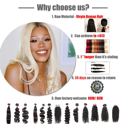 Ali Queen Hair Peruvian Body Wave Raw Virgin Human Hair Bundles 8"-28" Natural Color 3/4pcs Double Drawn Human Hair Extensions