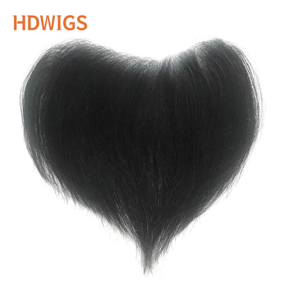 Vstyle Front Men's Capillary Prothesis Indian Human Hair Wig for Man Vloop Thin Skin Full PU Invisible Toupee Hairpiece Natural