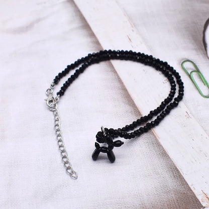 Simple Necklace Natural pearl Statement Short Chain Necklace For Women Seed Crystal glass beads Chain Necklaces Handmade Jewelry