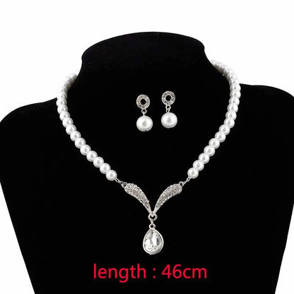 Pearl Necklace Collier Femme Collares Statement Multilayer Choker Statement Jewelry Women Simulated Pearl Necklaces & Pendants