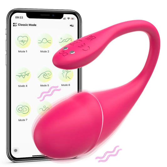APP Vibrating Egg for Women Vaginal Vibrator G Spot Stimulator Dildo Clitoris Massager Sex Toy for Couple Adult 18+
