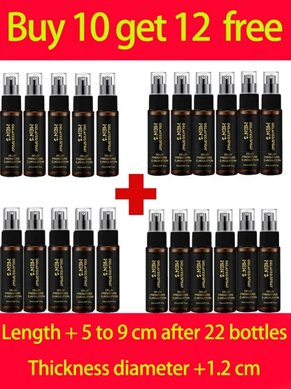 Sex Delay Spray for Men Non-Numbing Male Delay Ejaculation Sex Spray Man Prolong Sprays Penis Premature Ejaculation