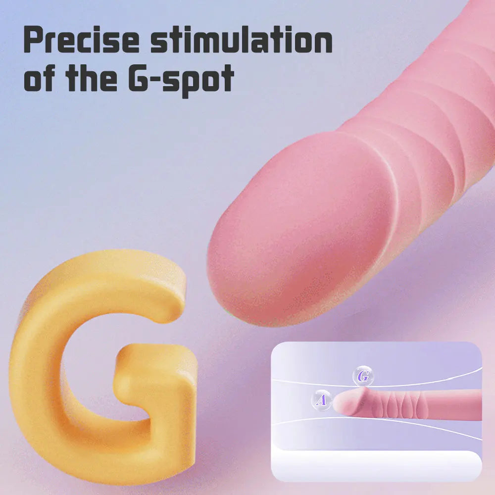 10 Modes Telescopic Vibrator for Women High Speed Motor G-Spot Climax Dildo Vibrating Female Masturbator Adult Sex Toy for Woman