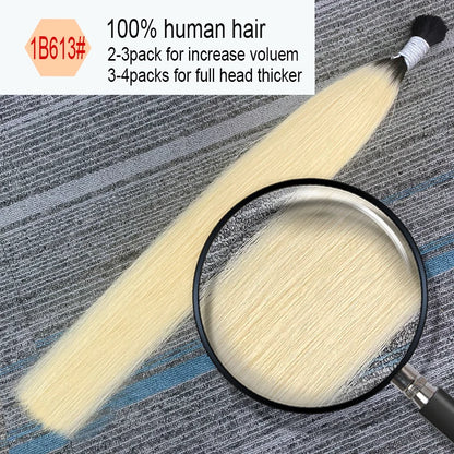 Cabelo Humano Original Natural Suitable Dying All Colors Raw Vietnamese Virgin 100% Human Hair Bundles Extensions