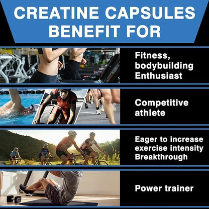 Creatine Monohydrate - Enhance Muscle Strength, Promote Muscle Recovery and Growth, and Improve Athletic Performance