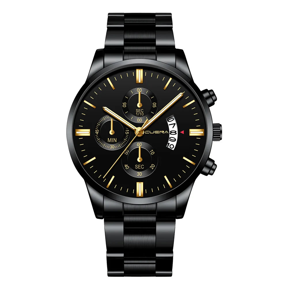 2025 Watch For Men Fashion Casual Men's Watches Luxury Steel Band Quartz Wristwatches Male Clock Relogio Masculino Drop Shipping