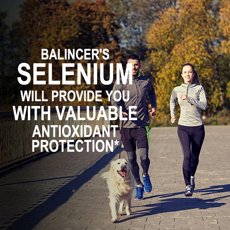 Selenium Capsules - Antioxidant Support, Increases Energy Levels, Boosts Metabolism, Immune System, Improves Brain Function