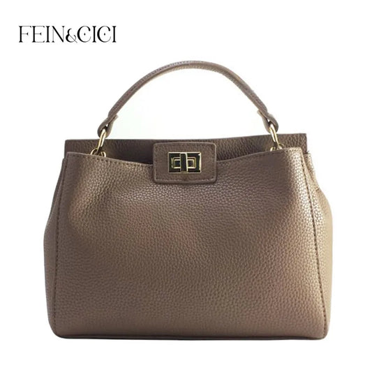 Women designer office tote bag large capacity bucket bag bussiness top handle bag handbag grey black green purple