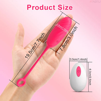 Vibrator for Women Female Masturbation Control Clitoris Stimulator Wireless G Spot Dildo Wear Vibrating Love Egg Adult Sex Toys