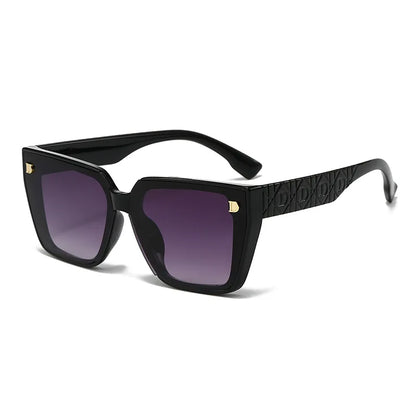 2025 New Square Sunglasses - Classic Frame Design, UV400 Protection, Lightweight & Versatile, Perfect for Driving & Daily Wear