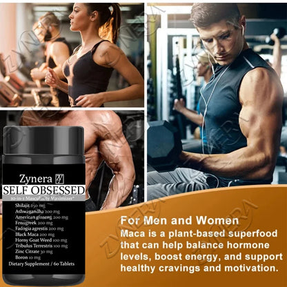 Blue Pills Male Max Energy Supplement with Natural Oyster Activator for Firmness | 36 Rapid Blue Caps | Fast Shipping