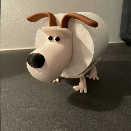 Puppy Toilet Holder Home Decor Bathroom Accessory Storage Suitable for Toilets for Bathrooms Kitchens Living Rooms Unique Gift