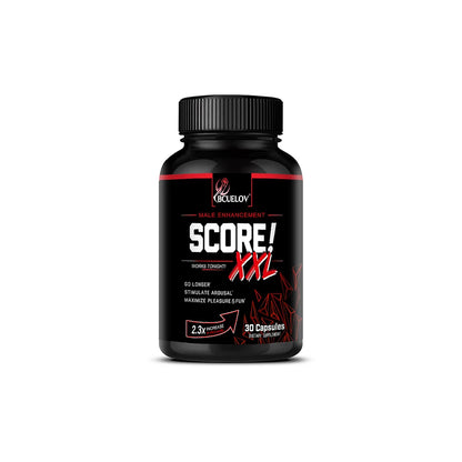 Score XXL Black Maca Supplement - with L Citrulline,Support Men Health for Energy, Endurance,Muscle Mass,Maca Root Capsule