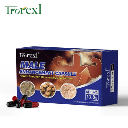 Best Male Supplements, Energy and Endurance Support - Booster for Men - Men's Muscle Enlargement