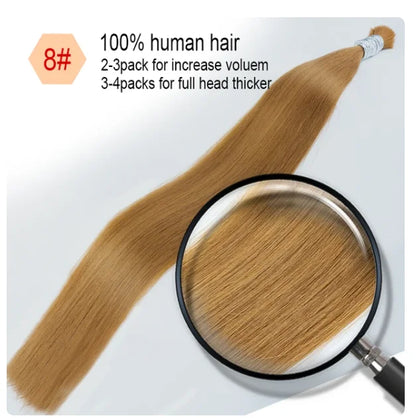 Cabello Humano Original Natural Suitable Dying All Colors Raw Vietnamese Virgin 100% Human Hair Bulk Bundles Extensions