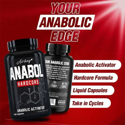 Anabol Hardcore Supplement - Anabolic Muscle Building Supplements That Promote Muscle Protein Synthesis and Increase Strength