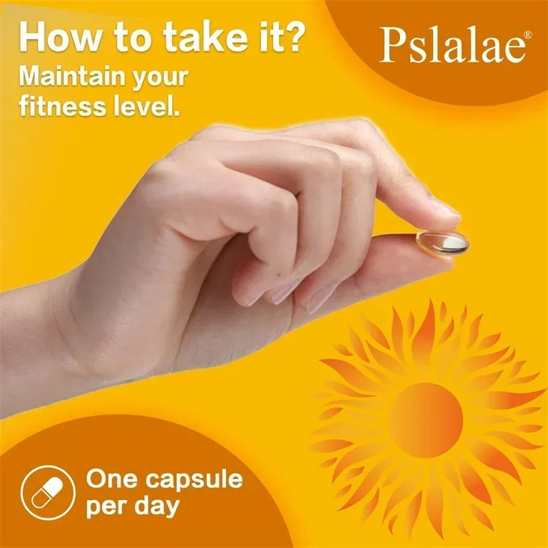 Vitamin D3+K2 Supplement - for Calcium Absorption, Maintain Teeth, Bones, Heart and Joint Health, Promote Blood Circulation