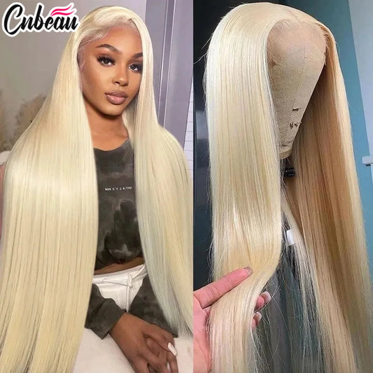 30 36 inch Bone Straight 613 Honey Blonde Hd 360 Full Lace Frontal Human Hair Wigs 13x4 13x6 250% Density Wig Cheap Wigs Glueles
