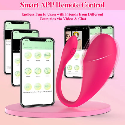 APP Vibrating Egg for Women Vaginal Vibrator G Spot Stimulator Dildo Clitoris Massager Sex Toy for Couple Adult 18+
