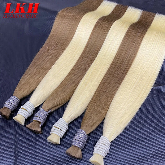 Chinese Bone Straight Hair Raw Vietnamese Human Hair Bundles For Braiding 100% Unprocessed No Weft Human Hair Bulk Extensions