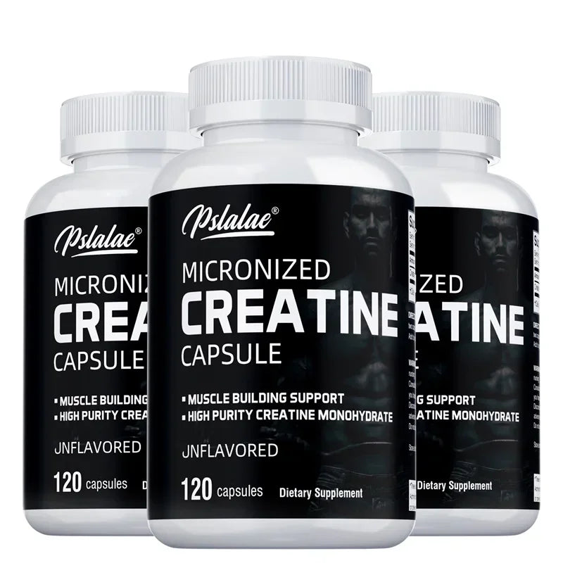 Creatine Monohydrate - Increase Muscle Strength, Improve Endurance, Promote Athletic Performance, Enhance Energy, Non-GMO
