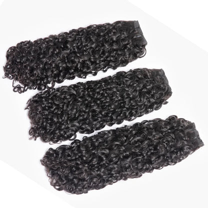 Vietnamese Hair Pixie Curls Bundles Double Drawn Kinky Curly Virgin Hair Bulk Extensions Raw Indian 12A Spirals Curly Human Hair