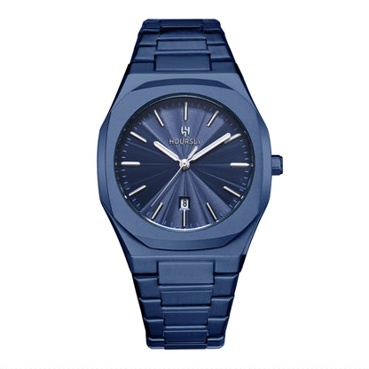 2025 New Watches For Man Original Top Brand All Black Stainless Steel Men's Wristwatch Classic Business Waterproof Movement