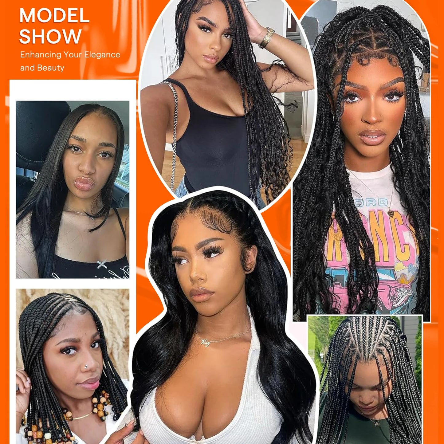 [NEW]Full Shine 100% Brazilian Human Hair Bulk Extensions Unprocessed Straight No Weft Hair for Braiding & Weaving Salon Quality