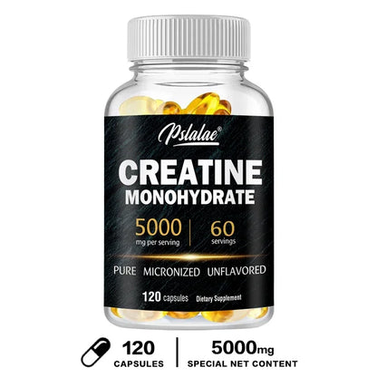 Creatine Monohydrate - Build Muscle, Improve Athletic Performance, Fitness, Energy Production