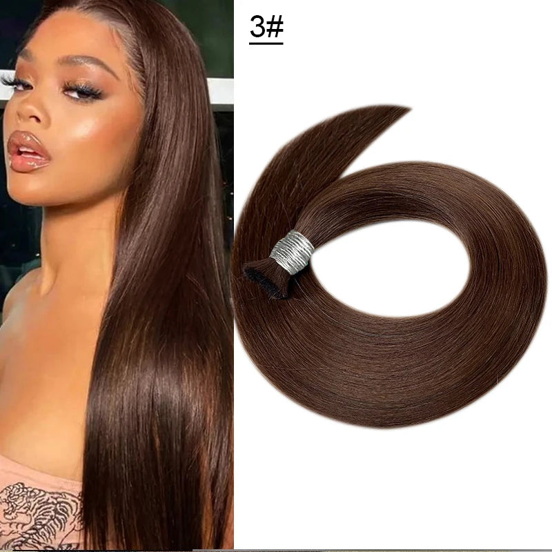 Cabello Humano Original Natural Suitable Dying All Colors Raw Vietnamese Virgin 100% Human Hair Bulk Bundles Extensions