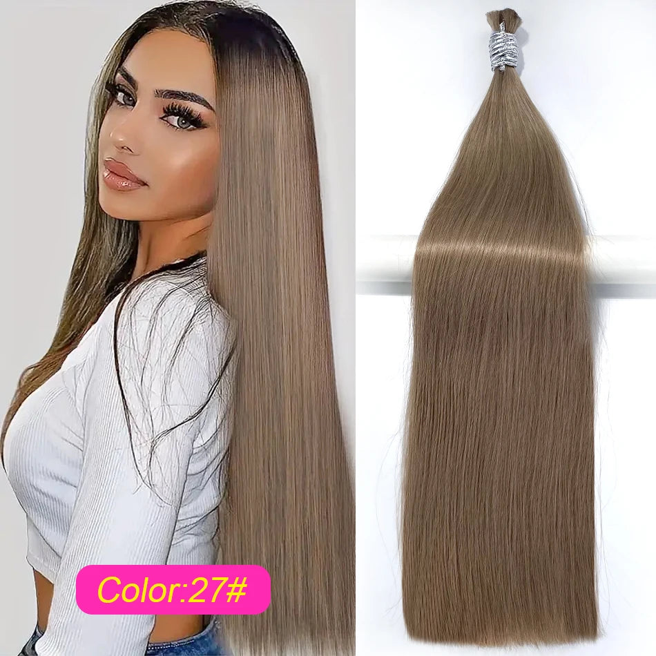 Cabello Humano Original Natural Suitable Dying All Colors Raw Vietnamese Virgin 100% Human Hair Bulk Bundles Extensions
