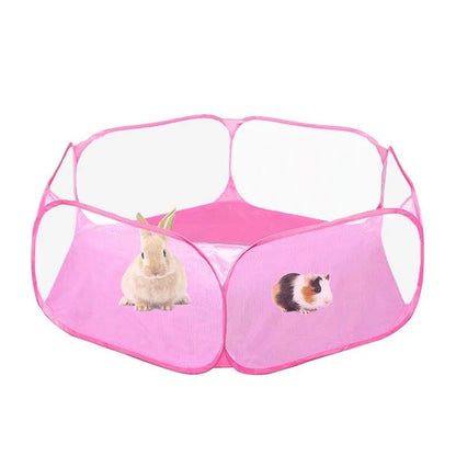 Pet Playpen Portable fashion Open Indoor / Outdoor Small Animal Cage Game Playground Fence for Hamster Chinchillas Guinea- PigsF