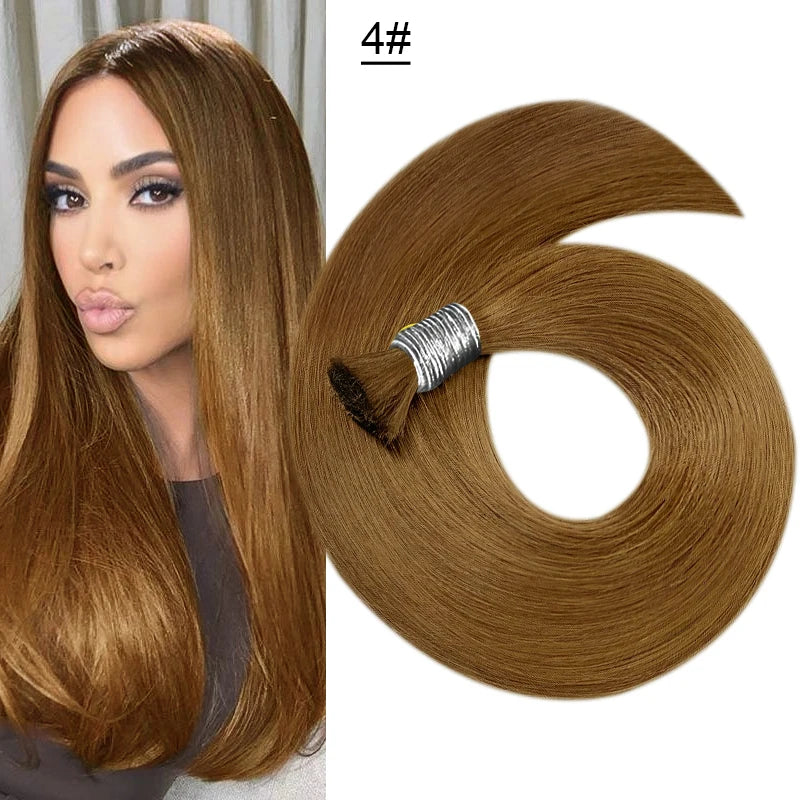 Cabello Humano Original Natural Suitable Dying All Colors Raw Vietnamese Virgin 100% Human Hair Bulk Bundles Extensions