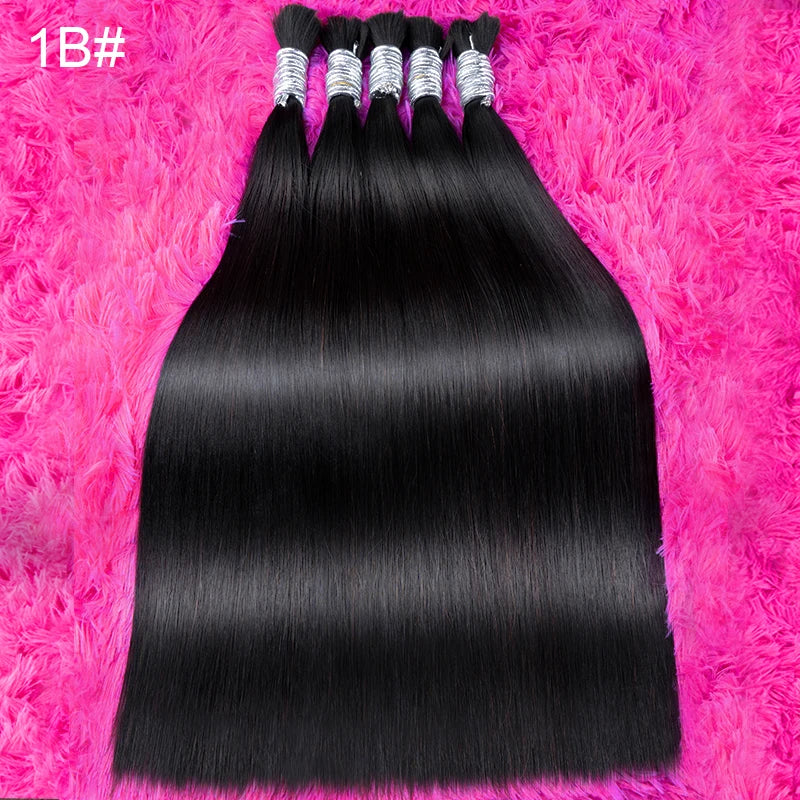 Cabelo Humano Original Natural Suitable Dying All Colors Raw Vietnamese Virgin 100% Human Hair Bundles Extensions