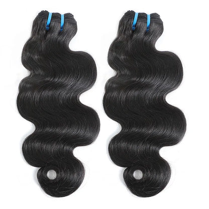 28 Inch Peruvian Body Wave Human Hair Bundles Natural Color Remy Human Hair Extensions Double Hair Weft 1 3 4 Human Hair Bundles