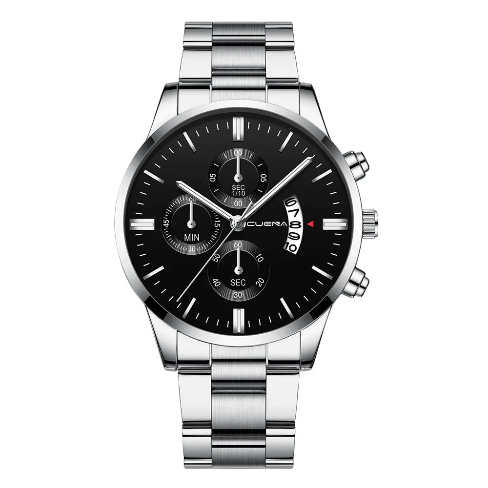 2025 Watch For Men Fashion Casual Men's Watches Luxury Steel Band Quartz Wristwatches Male Clock Relogio Masculino Drop Shipping