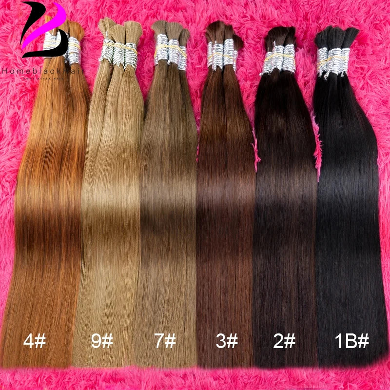 Cabelo Humano Original Natural Suitable Dying All Colors Raw Vietnamese Virgin 100% Human Hair Bundles Extensions