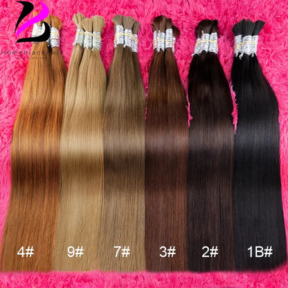 Cabelo Humano Original Natural Suitable Dying All Colors Raw Vietnamese Virgin 100% Human Hair Bundles Extensions