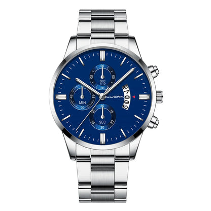 2025 Watch For Men Fashion Casual Men's Watches Luxury Steel Band Quartz Wristwatches Male Clock Relogio Masculino Drop Shipping