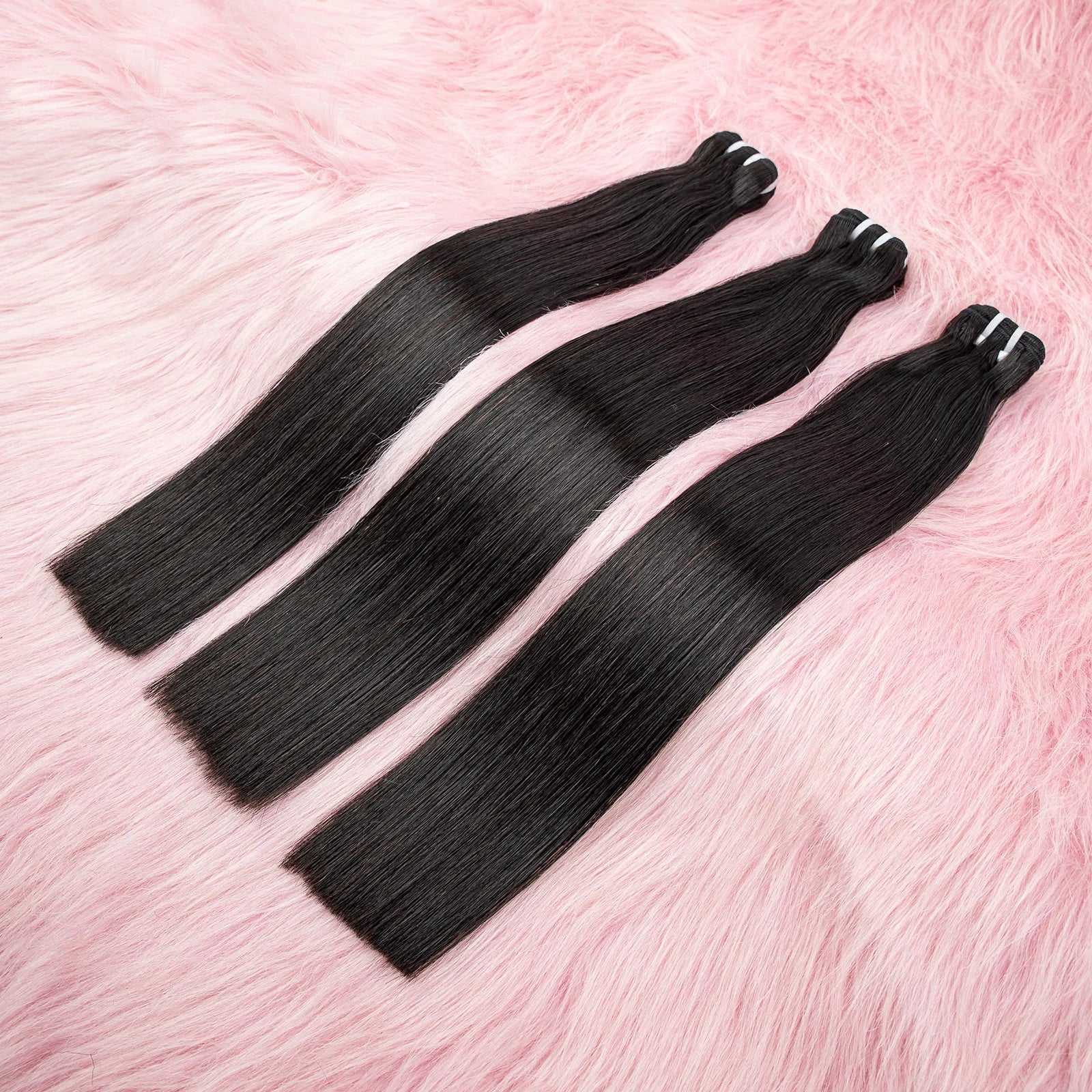 16A Double Drawn Vietnamese Raw Human Hair Bundles Bone Straight Bundles Human Hair Bundles Hair Extensions 100g/bundle