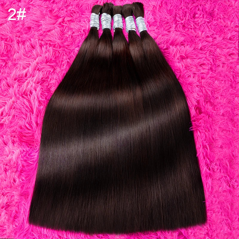 Cabelo Humano Original Natural Suitable Dying All Colors Raw Vietnamese Virgin 100% Human Hair Bundles Extensions