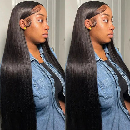 28 Inch Bone Straight Human Hair Bundles Peruvian Hair Weave Bundles Double Hair Weft Remy Human Hair Extension 1 3 4 Bundles