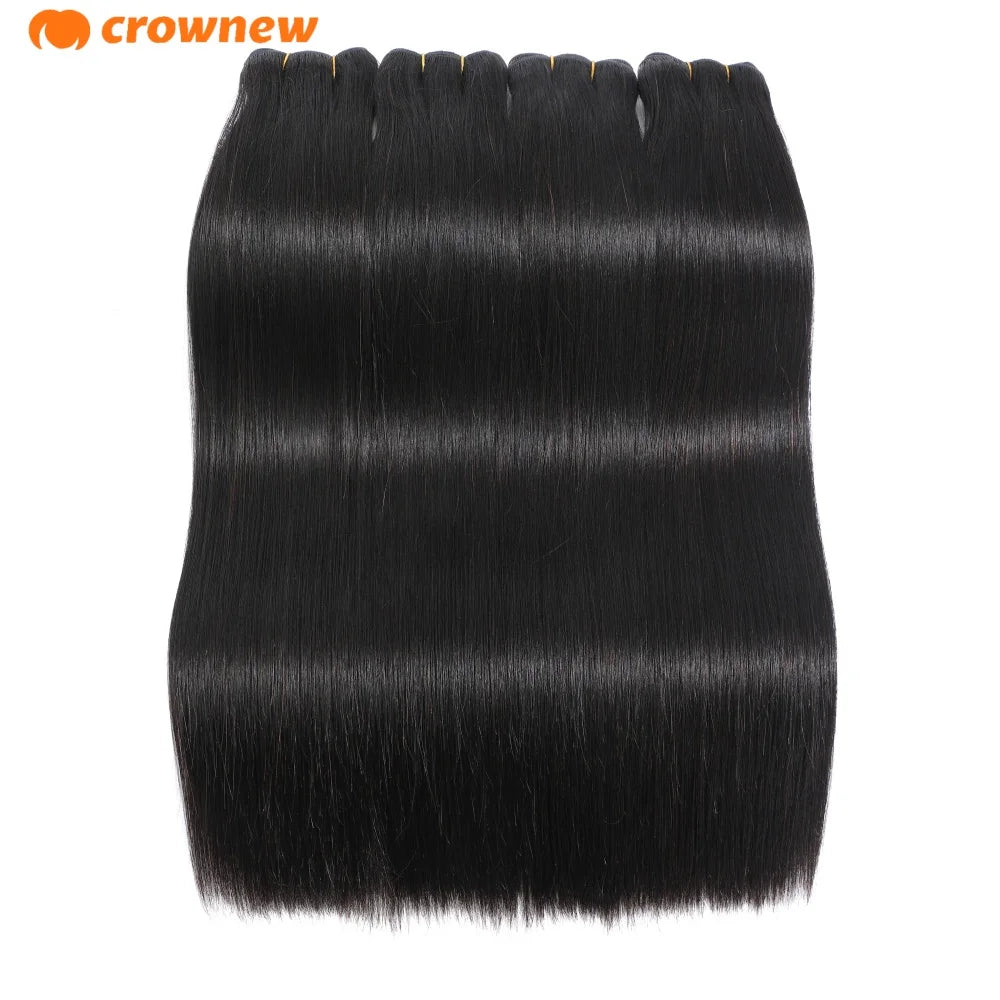Bone Straight Human Hair Bundles 16A Super Double Drawn Vietnamese Raw 36 Inch Human Hair Bundles 100% Human Hair Cheap On Sale