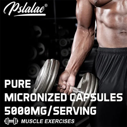 Creatine Monohydrate - Increase Muscle Strength, Improve Endurance, Promote Athletic Performance, Enhance Energy, Non-GMO