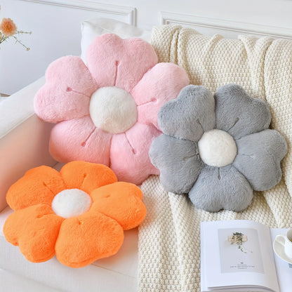 Sunflower Pillow, Daisy Seat Cushion, Flower Mat, Office Mat, Plush Toy Mat, Christmas Gift, Halloween, Thanksgiving Gift