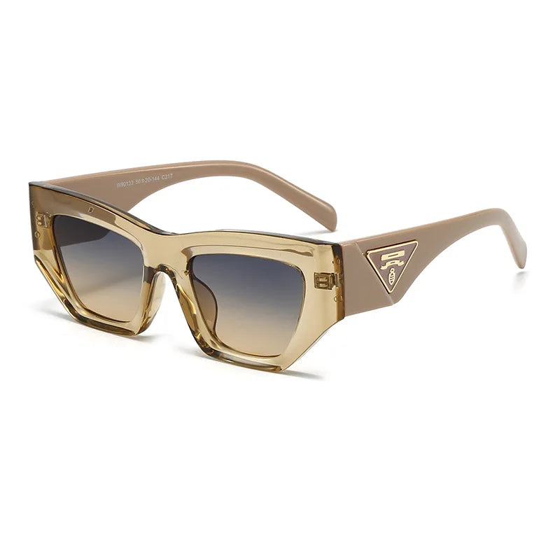 2025 Fashion Glasses For Men Women Elegant Square Unisex Designer Luxury Glasses Glamor Women Glasses Mask Mask