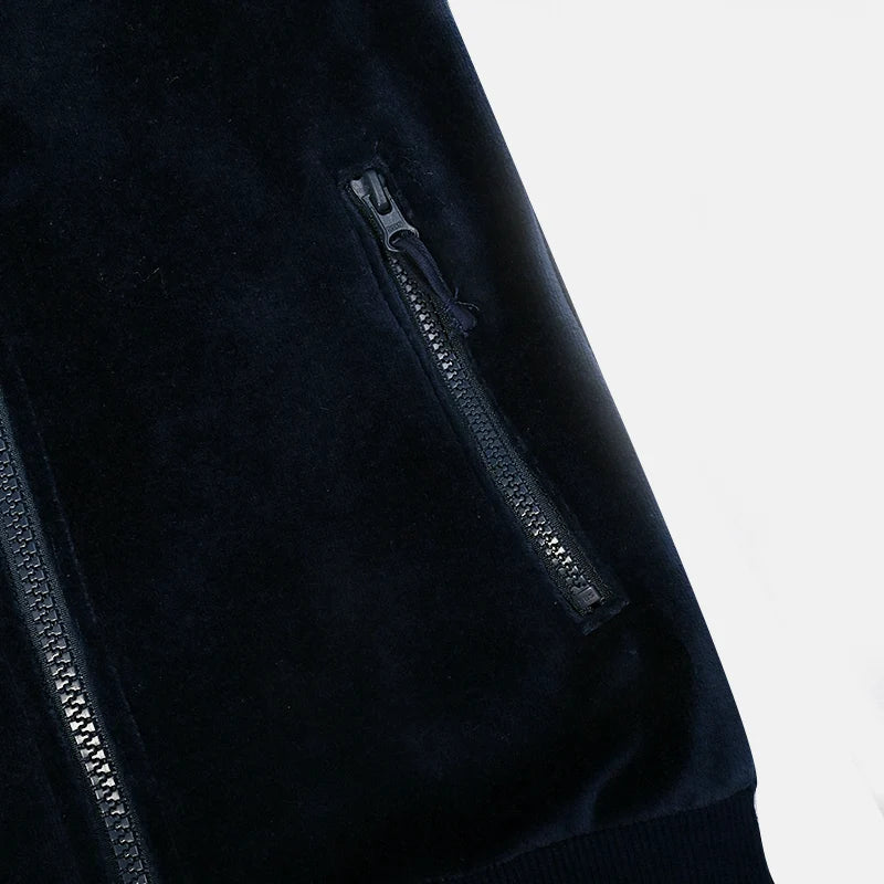 Childhood clothing boy/girl school vest navy velour lining hooded outside vest front zippers and embroided heart kids tops