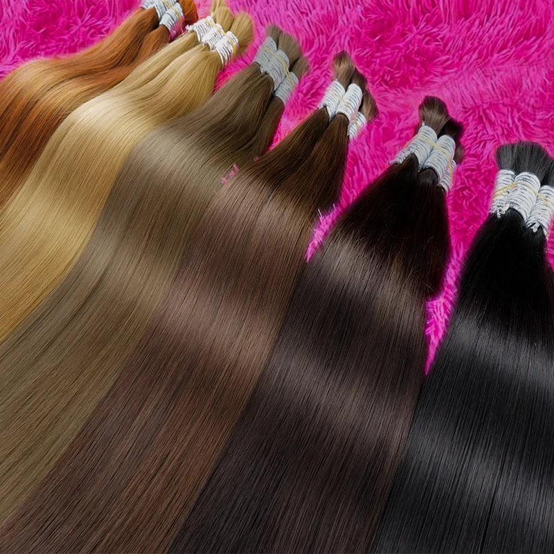 Cabelo Humano Original Natural Suitable Dying All Colors Raw Vietnamese Virgin 100% Human Hair Bundles Extensions